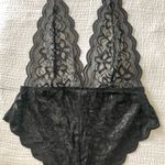 Black Lace bodysuit Size M Photo 0