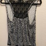 Rene Rofe Leopard Sleep Tank & Sleep Short With Lace Trim Size XL New W/O Tag Black Photo 6