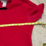 Sb Scrubs  Sz XS Classic Red Scrub Top X Small Photo 6
