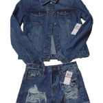 Justin Bieber  purpose tour jeans jacket and distressed shorts Photo 0