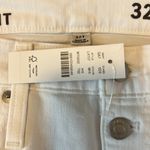 J.Crew Vintage Slim Straight Jean White Size 32 Tall NWT Photo 4