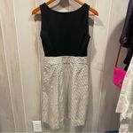 The Limited Adorable classic black white bow pleated skirt dress minimalist angel baby Photo 9