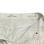 Aritzia Denim Forum '90s Halle Skirt White Denim Size 28 Y2K Slit Midi Skirt Size M Photo 2