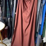 BHLDN  Gavin Brown Open-Back Tie Slip Dress in Cocoa Plum Photo 7