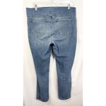 NYDJ  Size 12 Jeans‎ Alina Pull On Ankle Denim Blue Straight Leg High Rise 923 Photo 1