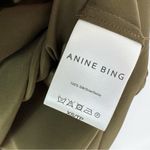 ANINE BING NWT Silk Gemma Slip Dress Olive Green Size XS Photo 11
