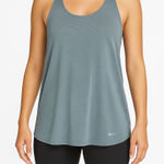 Nike  Dri-FIT “Just‎ Do It” T-Back Tank Top Gray Women’s Size Small Photo 0
