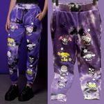 Hello Kitty  Women’s Purple Tie-Dye  Joggers size S Photo 0