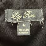 Lila Rose Lily Rose a Black & White Dress with Lace Detail & Accordion Skirt (VGUC) Photo 6