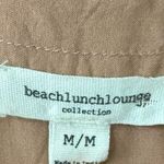 Beach Lunch Lounge Pale‎ Pink Button Down Shirt Size Medium Photo 4