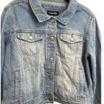 Rue 21 Denim Jacket Womens Blue Wash faded Button Up Trucker XL Button Pockets Photo 1