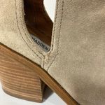 Steve Madden Suede Leather Ankle Boots, womens 7.5 stacked block heel bootie Photo 11