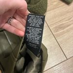 7 For All Mankind NWT  Cropped Faux Vegan Leather Cable Knit Jacket Size XS Photo 6