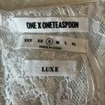 One Teaspoon Free People Bohemian White Witchy Lace Kimono Maxi Dress Small NWT Photo 8