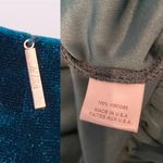 MISA Los Angeles  Desma Wrap Dress in Emerald Green Velvet Size Large Photo 5