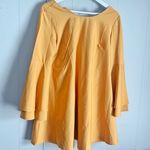 LYDFS Gold Mustard Sexy Rear V Strappy Bell Sleeve Top
Size M Size M Photo 1