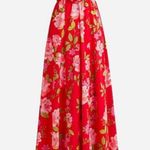 J.Crew NWT Cotton Voile Rosette Plunge Maxi Dress in Peony Vines Photo 3