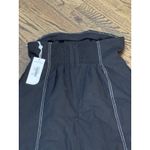 Mon Renn Winslow Midi Dress Linen Strapless Black Minimalistic Women Size‎ M/10 Size M Photo 2