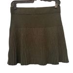 Aerie NWT,  Take Charge Stretchy Ribbed Knit Green Sweater Skirt, Sz S Photo 2