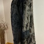 Vintage 60/70 Sears Fashions Faux Fur Coat Brown Black Teddy Bear Fluffy Photo 3