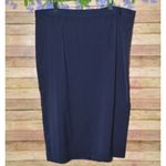 Vintage NWT ML Studio Women's Navy Blue Skirt Suit Plus Size 22W Career Church Photo 10