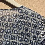 Fig and Flower Women’s Bohemian Tunic Shirt Size XL Blue Photo 5