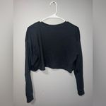 Forever 21 Boston  cropped black long sleeve shirt Photo 1