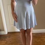 LA Hearts Light Blue Flowy Dress Photo 0