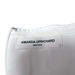 Amanda Uprichard  Mezcal Crepe Halter Neck Dress White Ivory Women’s Size S Photo 8