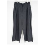 Halara  Pinstripe Wide Leg Pleat Front Pants XL Photo 1