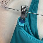Old Navy  Teal Sleeveless Halter Dress Built in Bra No Pads Size Small Photo 4
