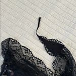Victoria's Secret Vintage  Y2k black lace sexy thong Bodysuit Teddy Lingerie S Photo 10