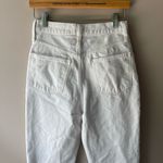 Madewell  The Tall Momjean in Tile White: Ripped Edition Photo 4