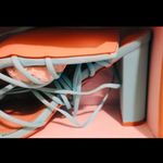 Simmi London Heidi heeled sandals with ankle tie in blue Photo 5