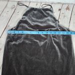 DO+BE  Velvet Lace Up Back Cami Tank Top Gray Women's M‎ Style Y14120 Photo 5