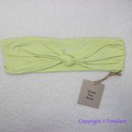 Stone Fox Swim NEW  x Free People lele knotted bandeau‎ bikini top, size L Photo 1