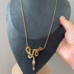 Alexis Bittar NWOT  Gold Necklace with Crystal Drops Photo 1
