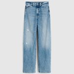 Madewell The Balloon Barrel Jean in Dobbins Wash Size 23 Photo 5