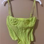 Urban Outfitters  Green Lace Bra with Underwire Support Photo 0
