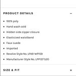 LPA  Miley Legging in Leopard Print Faux Suede Photo 9