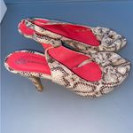 BRUNO MANETTI Peep Toe Sling Back Heeled Sandals Size undefined Photo 4