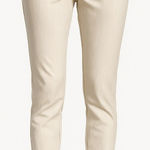 SO  Women’s Cream Light Pin Strip Pants Photo 0