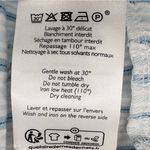 Sézane NWT  Ileana Striped Tie-Front Crop Blouse | Sz EU 36 (US 4) | Ecru/Blue Photo 13