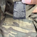 Sanctuary Women’s Camouflage Short Sleeve Button Snap Shirt with Pockets size M Photo 8