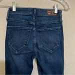 Hollister  High Rise Flare Raw Hem Denim Jeans Photo 9