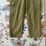 Quince  Stretch Cotton Twill Cargo Pant in Olive Green Size 32 Photo 3