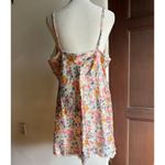 Victoria's Secret  | Silky Floral Strappy Neck Chemise Nightie | Size Large Photo 5