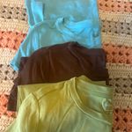 Relativity  Women's Green, Blue, and Brown Blouse Set Photo 8