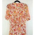 Veronica Beard Women Dress Pink Dakota Mini Wrap Floral V Neck Ruched Size 2 Photo 6