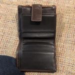 Coach Patchwork Bifold Brown Leather Madras Wallet with Coin Section Photo 6